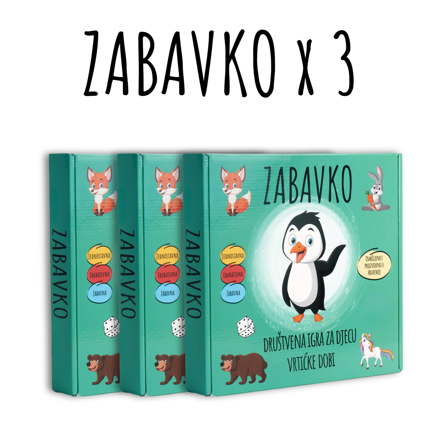 3 x ZABAVKO