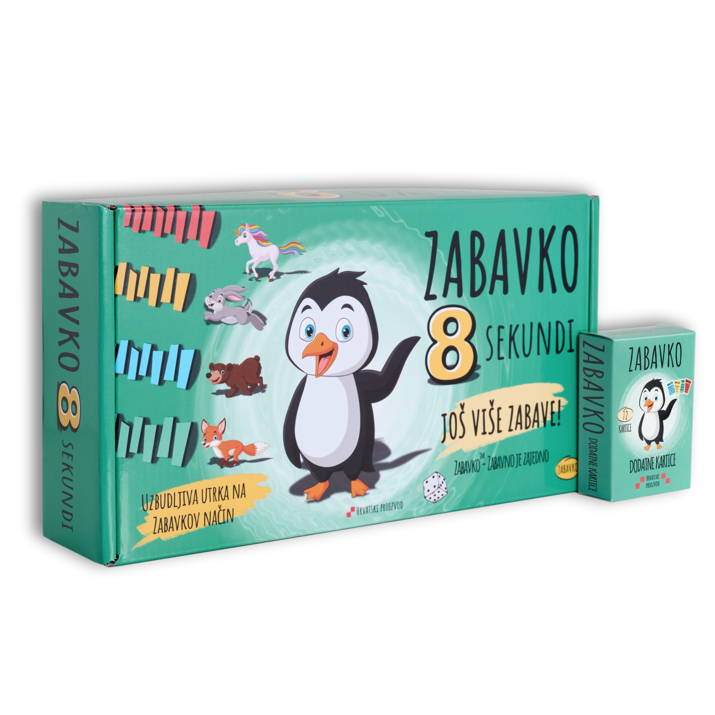 ZABAVKO 8 SEKUNDI + DODATNE KARTICE za ZABAVKO No1