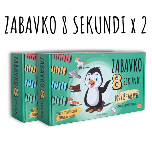 2 x ZABAVKO 8 SEKUNDI