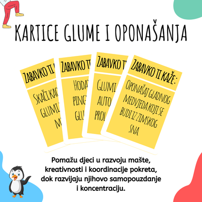 ZABAVKO - Društvena igra za djecu vrtićke dobi