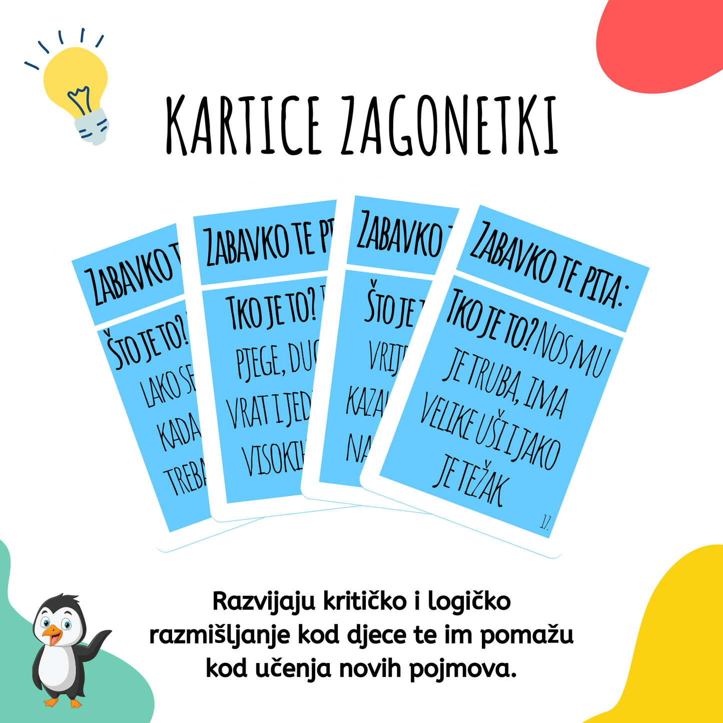 ZABAVKO - Društvena igra za djecu vrtićke dobi