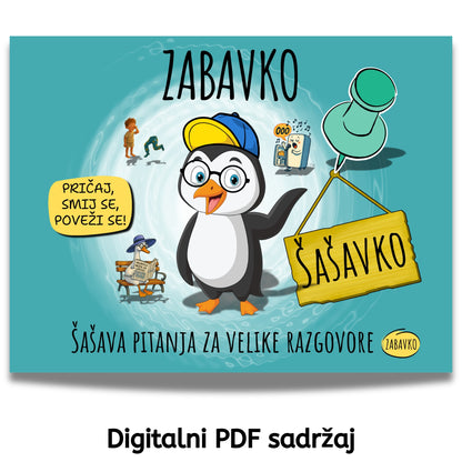 ZABAVKO ŠAŠAVKO - Igra šašavih pitanja i odgovora za razvoj dječje mašte i komunikacije