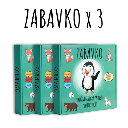 3 x ZABAVKO
