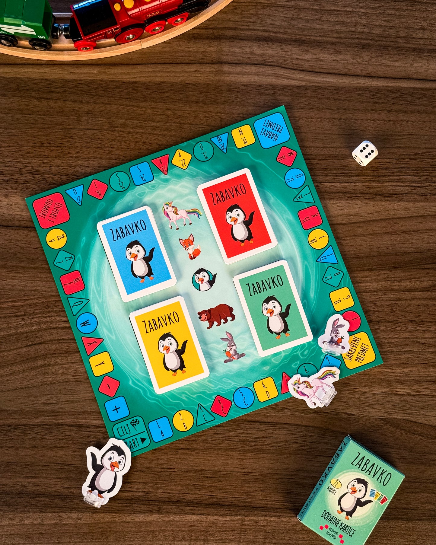ZABAVKO SET - Igra + Dodatne kartice