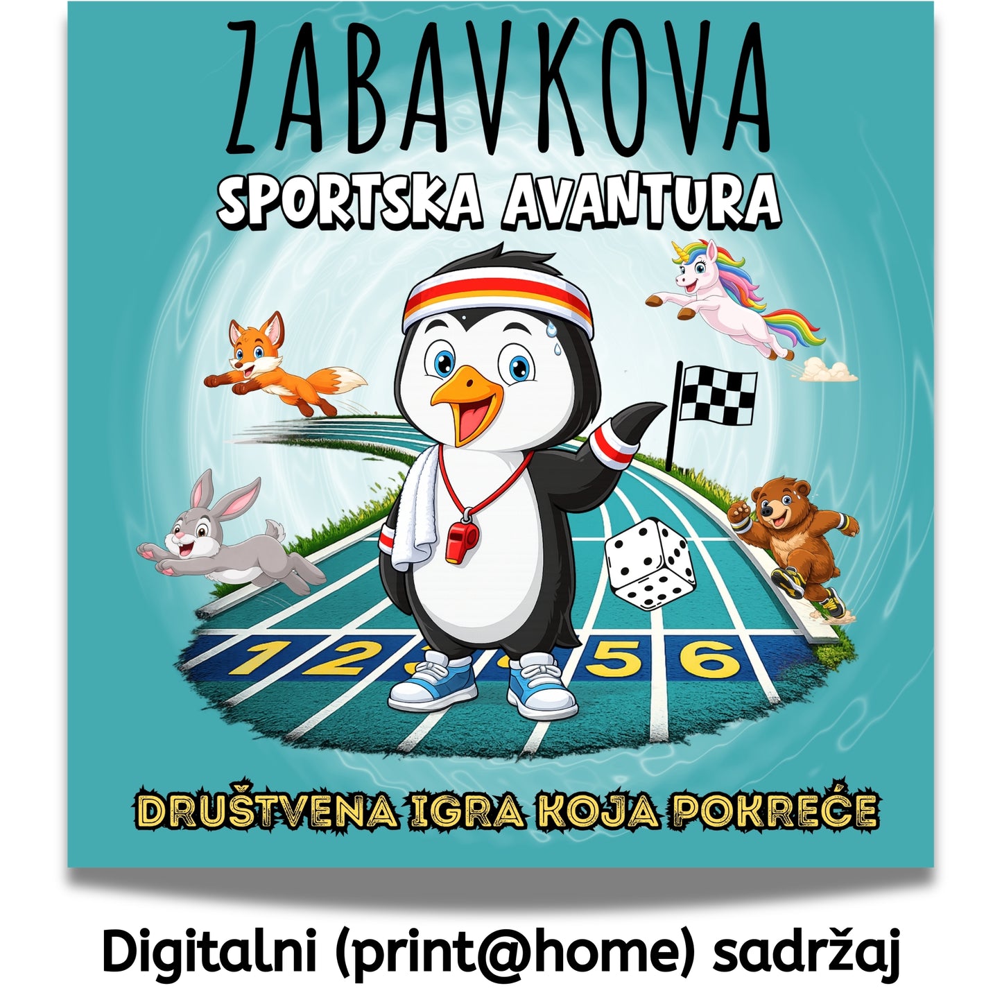 ZABAVKOVA SPORTSKA AVANTURA - Društvena igra koja pokreće - PREUZMI BESPLATNO