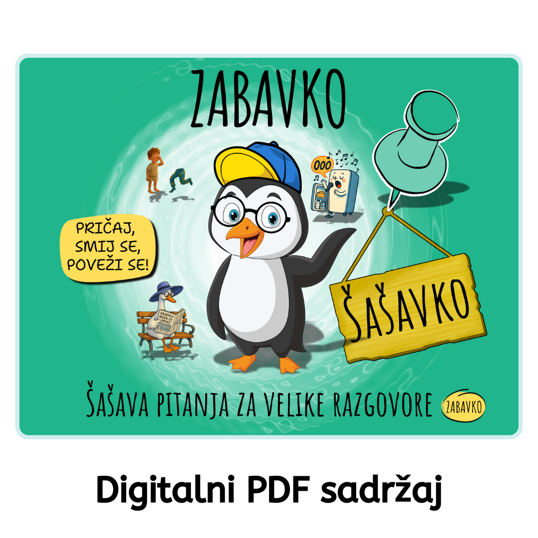 ZABAVKO ŠAŠAVKO - Igra šašavih pitanja i još šašavijih odgovora!