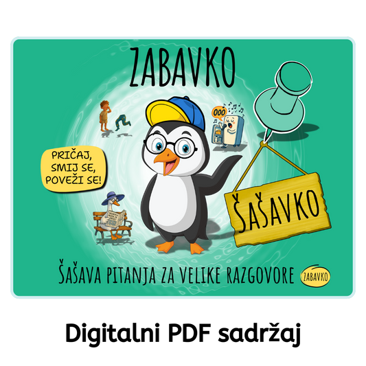 ZABAVKO ŠAŠAVKO - Igra šašavih pitanja i još šašavijih odgovora!